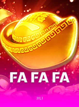 ปกเกม Fa Fa Fa ก้อนทองคำรูปเรือจีนสีเหลือง จากคลังภาพ VF338