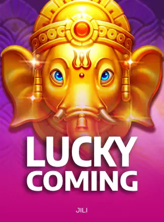ปกเกม Lucky Coming ช้างทองพระพิฆเนศบนพื้นม่วง ที่ VF338 นำมาแสดง