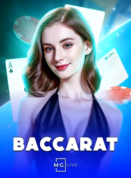 ปกห้อง Baccarat ดีลเลอร์หญิงพื้นน้ำเงิน ประกอบบันทึกของ VF338
