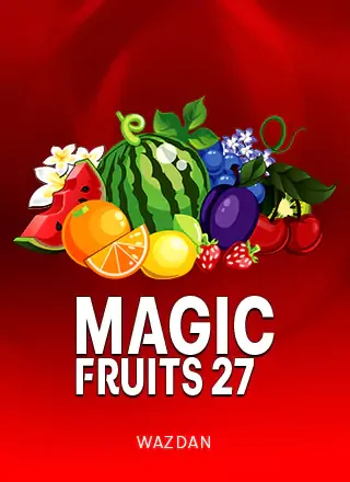 ปกเกม Magic Fruits 27 ผลไม้หลากชนิดกระเด็นสดใส จากคลังภาพ VF338